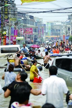 台风或致广东广西洪水复涨 灾区重复受灾